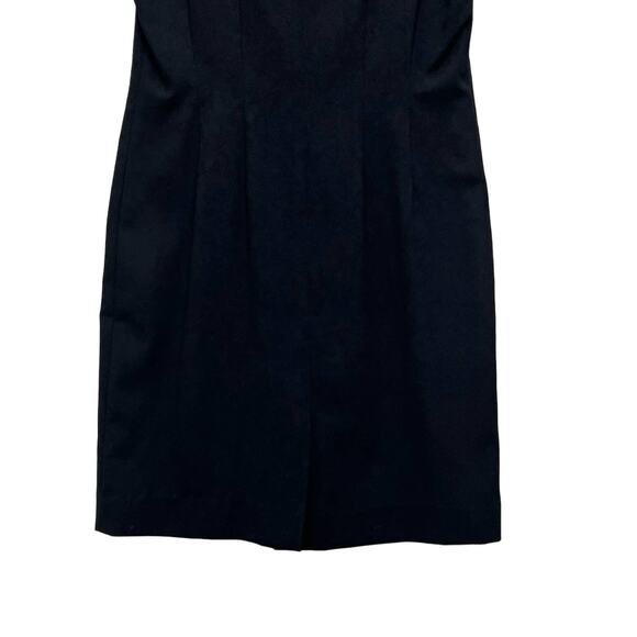 ATRIUM COLLECTION | 90s Scoop Neck Short Sleeve Knee Length Sheath Dress Size 8 - Picture 8 of 15